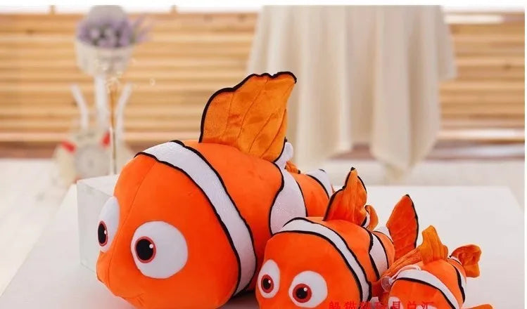 Disney Caroon Movie Finding Nemo Plush Toys Kawaii Marlin Nemo Plush Doll Soft Stuffed Dory Fish Doll Pillow Xmas Gift For Boys