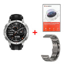 The Tank T4 | Rugged 6-Satellite GPS Smartwatch — 10ATM Diving Certified, Stainless Steel Bezel
