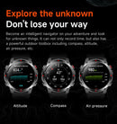 The Trail Sentinel | 2026 Outdoor Smart Watch — HD AMOLED, 10ATM Waterproof, 100+ Sports Modes