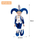 New Arrivals Christmas Decor Handmade New Year Decor Hanging Sitting Elf Plush Doll Christmas Tree Hanging Ornament Xmas Gift