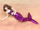 Handmade Dolls Party Dress Gown Skirt Fashion Clothes For Barbie Doll Genuine Mermaid Tail Dress Baby Toy
