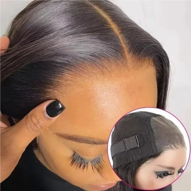 13x6 Lace Front Wig 100% Human Hair Wigs For Women Glueless Wig Hair Pre Plucked Smooth Straight Hair Wig Pre Cut 6x4 5x5 Wig