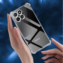 Shockproof Clear Case for Honor 70 Lite RBN-NX1 Soft Silicone Transparent Back Covers for Honor 70Lite Phone Protective Camera