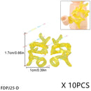 10PCS Special Effects Pieces Arm Fist Wind Lightning Leg Flames Assemble Scene Bricks Weapons Accessories Kids Toys