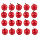 20 Stück Künstliche Äpfel Obst Plastik Gefälschte Rot Grüne Äpfel Foto Requisiten Hochzeitsdekorationen Obst Zuhause Künstlicher Varietätsshop
