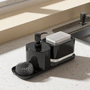 The Kitchen Sentinel | Compact Sponge Holder with Soap Dispenser