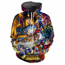 Saint Seiya Classic 3D Harajuku Bedruckt Cartoon Anime Cool Mode Avantgarde Männer Frauen Weicher Bequemer Trendiger Hoodie Top