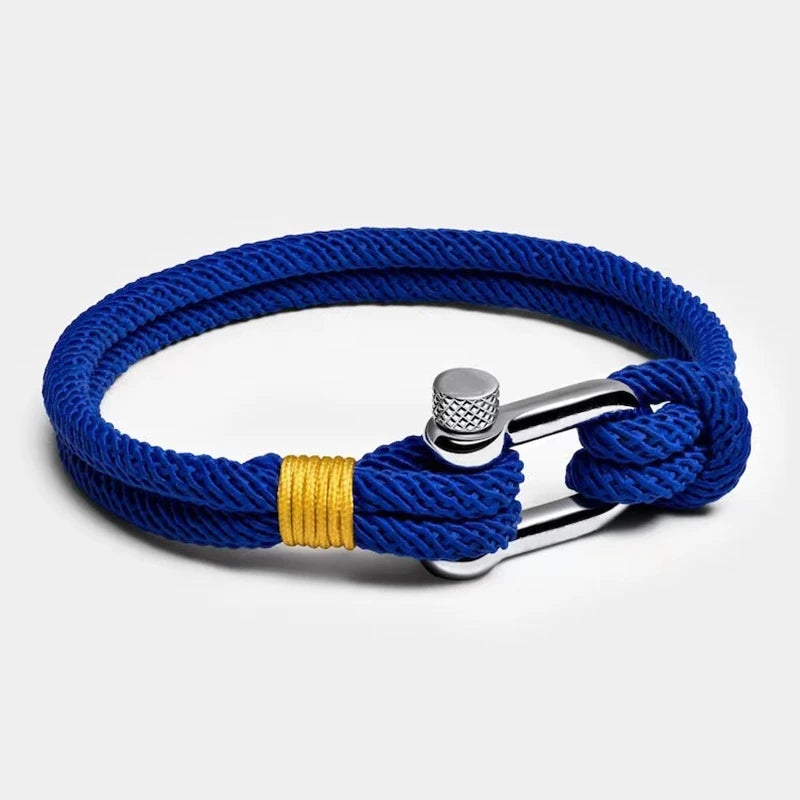 Ukraine Bracelets for Women Men Ukrainian National Flag Color Yellow Blue Woven Rope Bracelets Couple Jewelry Украинский браслет