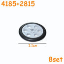 Car Truck Wheels Hub Bricks MOC Technical Tire Wheel Cross Hole Set Motorcycle Tyre & Rim Construction Building Blocks