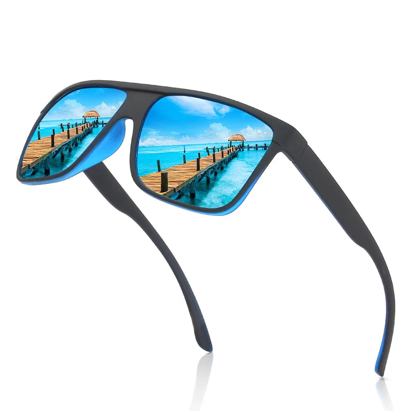 Oversized Vintage Polarized Sunglasses Men Women Fashion Brand Designer Sun Glasses Driving Fishing Pilot Shades Eyewear UV400