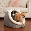 Cute And Soft Cat House Super Cat Bed Warm Deep Sleep Comfort  Cat Bed Pets Tent Cozy Cave Nest Small Dog Mat Bag