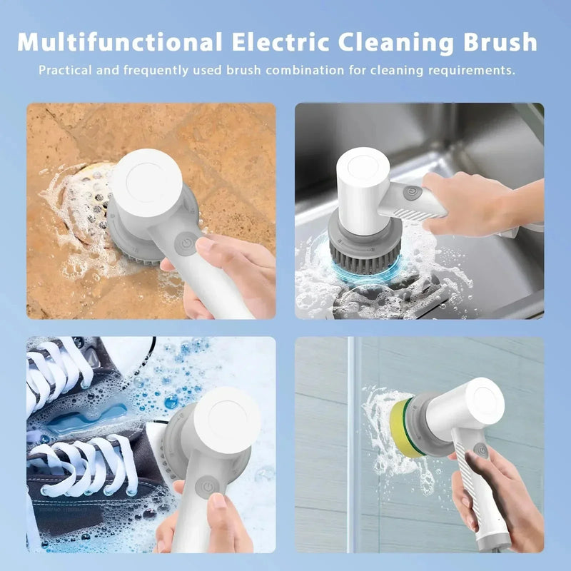 Xiaomi Wireless Electric Cleaning Brush Housework Kitchen Dishwashing Brush Bathtub Tile Professional Cleaning Brush