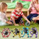 4pcs Transformable Fidget Spinners for Kids Adults Boys Girls Fingertip Gyros for Kids Easter Basket Stuffers Christmas Gifts