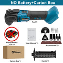 Gisam 20000OPM Cordless Quickrelease Oscillating Tool Multifunction Trimmer Power Tool Anti-Vibration for makita 18V battery Pin