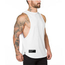 Brand Gym Clothing Fitness Men's Tank Tops Bodybuilding Stringer Summer Breathable Workout Singlets Cotton Sleeveless T Shirt