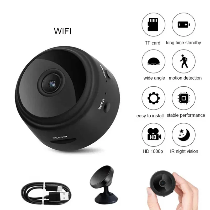 A9 Mini IP Camera WiFi Wireless Monitoring Security Protection Remote Monitor Camcorders Video Surveillance Smart Home Camera