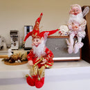 2023 Weihnachtsdeko 50cm Elfenpuppe Spielzeug Hängende Stehende Deko Navidad Anhänger Ornamente Für Zuhause Neujahrsgeschenk Für Kinder