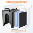 SucceBuy 2.5 5 10 Gallon Insulated Beverage Dispenser Food-grade Hot and Cold Beverage Server Thermal Drink Dispenser Cooler