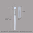 Soft Silicone Applicator Sticks Nail Powder Applying Manicure Brush Tools Washable Nail Art Silicone Pen For Uv Gel Polish