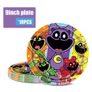 Smiling Critters Birthday Party Decoration Disposable Tableware Set Plate Balloons Banner Cake Topper Party Supplies Baby Shower