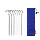 The Titan Peak | 3.0mm x 165mm Ultralight Titanium Alloy Tent Stakes