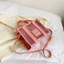 Women Party Tote Bag PU Leather Sequins Top-Handle Bags Casual Fashion Shiny Portable Adjustable Straps Shopper Tote Purse