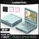 Anbernic RGSP 64 Bit Retro Handheld Game Player 16G Built-in Linux System Foldable 3.4 Inch IPS Screen Retro Game Console RG SP