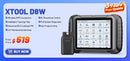 XTOOL D7W Bluetooth Diagnostic Tool All System Automotive Scanner Bi-Directional Control ECU Online Code Built in CAN FD DOIP