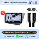 Junsun Android Wireless CarPlay Auto Car Radio For Seat Leon MK2 2005-2012 Car Intelligent Systems DSP SWC RDS GPS FM BT