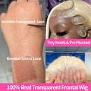 613 Blonde Lace Front Wig Human Hair  Wig  For Wowen Bone Straigh Human Hair Wigs 13X6 Hd Lace Frontal Wig 13X4 Lace Wigs