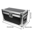Gator Cases Flight Case for （2）Spray Model Electronic Stage Light Special Effect Machine Cold Flame Electronic Spark Machine