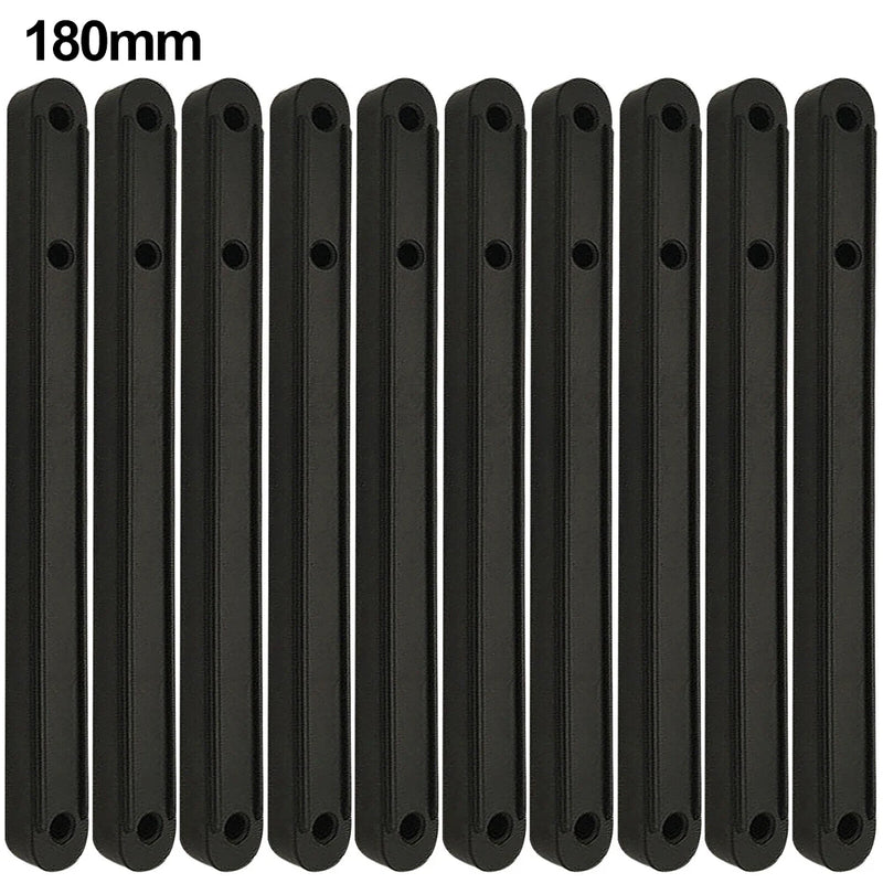Slide Rail Drawer Runners 10pcs For Drawers Plastic Replacement Smooth Brand New Excellent Service Life High Quality