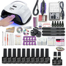 Super Manicure Set for Nail Kit with led Nail lamp 20000RPM Nail drill Machine Nail Polish Kit Acrylic Kit Nail Art Tools Set