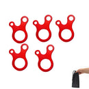 Zeltleinen-Spanner 3-Loch Outdoor Camping Zelt Windseil-Spanner Aluminiumlegierung Spanner Zeltleine Seil-Befestiger Spannhaken