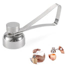 304 Metal Egg shell Opener Eggshell Cutter Double Head Egg Topper Shell Opener Boiled Raw Egg Creative Kitchen Tools Accessories
