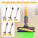 LED Bodendüsenbürste für Dyson V7 V8 V11 V10 V15 Staubsauger Elektrobürste Softwalzenbürste Ersatzteile