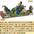 Magnetic Building Blocks Mine World Magnet Cubes Forest Set for Boy Girl Kid Age 3+ DIY Model Children STEM Sensory Toy Gift