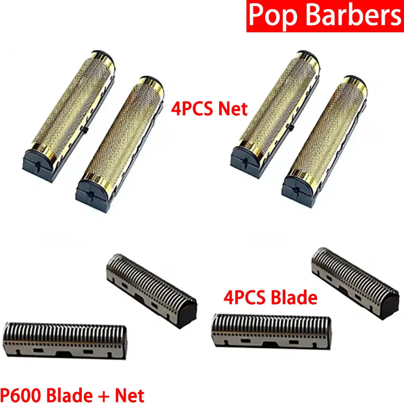 P800 P700 P600 Pop Barbers Professional Hair Clipper 0mm Blade Standard Set for Hair Cutting Machine Replaceable Cutter Head