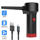 Electric Air Blower for Computer Cleaner,Cordless Air Duster,Replaces Compressed Air Can,Handy Dust for PC Keyboard Cleaning