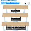 The Quiet Route | Retractable Clamp-On Under-Desk Cable Tray