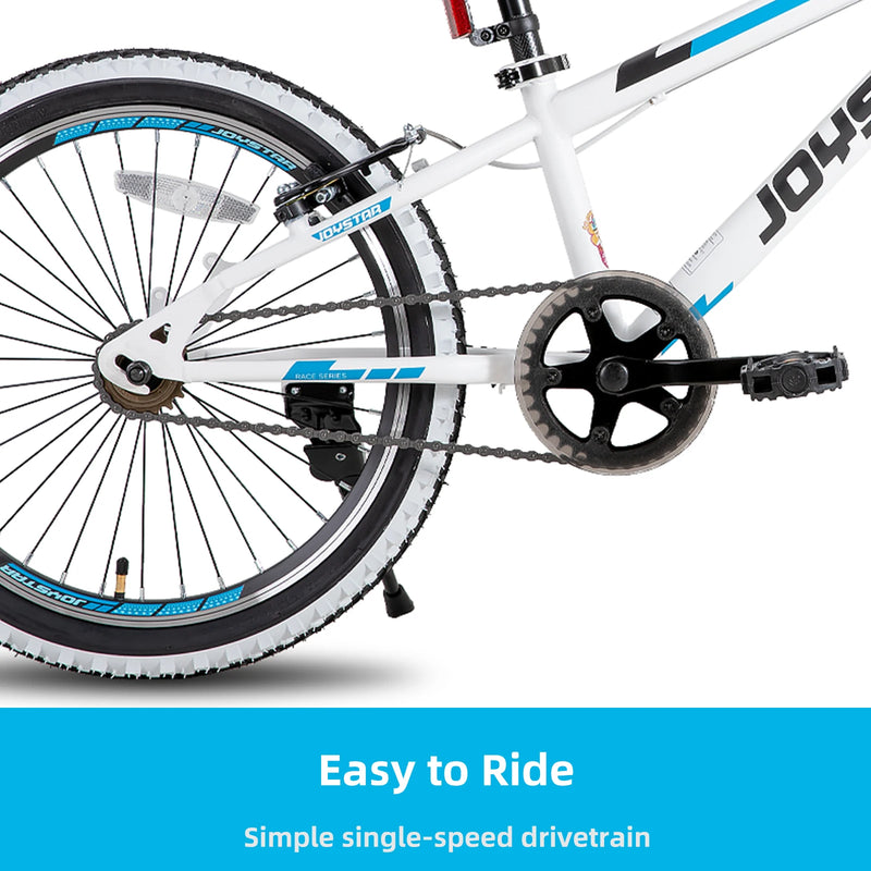 JOYSTAR Lubbock 20 Inch Kids Bike for Boys & Girls Ages 7-10 Years 20" Hardtail Mountain Bike with Steel Frame