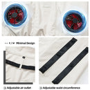 Hot Weather Worker Fan Clothes Men Air Conditioning Clothes Women Fan Jacket Body Cooling Clothes Fan Work Clothes Cooling Vest