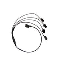 EL Wire 5/4/3/2/1Color 1M Illuminated Lights with Neon Lights DIY Combination Multicolor Lights AA Batteries USB Prom LED Strips