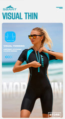 Summer Women Wetsuit Quick Dry One-Piece Swimsuits Sportswear Snorkeling Surfing Clothes Diving Suit Four seasons Workout Set