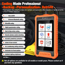 LAUNCH X431 Creader Elite Diagnostic Tools Full System Professional for BMW Online Coding 31+ reset Function OBD2 Scanner