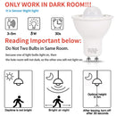 GU10 PIR-Bewegungs- & Nachtlichtsensor LED-Lampen 5W, 50W Äquivalent 500lm Tageslichtweiß für Treppenhaus Garage Korridor Gehweg Flur 2er-Pack