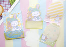 Sanrio Cute Cartoon My Melody Pochacco Easter Bunny Ears Large Cinnamoroll Note Card Message Note Strip Student Stationery Gift
