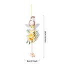 2024 Easter Flower Angel Wings Girls Window Sitting Fairy Tree Hanging Figurine For Woman Gift Home Wedding Birthday Party Decor