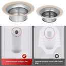 S/L Squatting Pan Anti-smell Plug Stainless steel Toilet Floor Deodorize Stopper Bathtub Anti-blocking Cover Bathroom Accessory