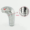 Cobras Snake Shape Car Gearbox Handle With LED Light Gear Levers Knob Car Modification TD326